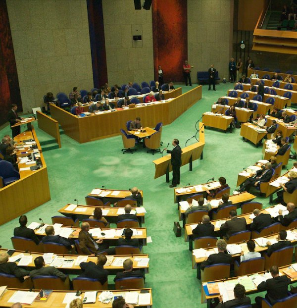 The House of Representatives in the Hague. 
