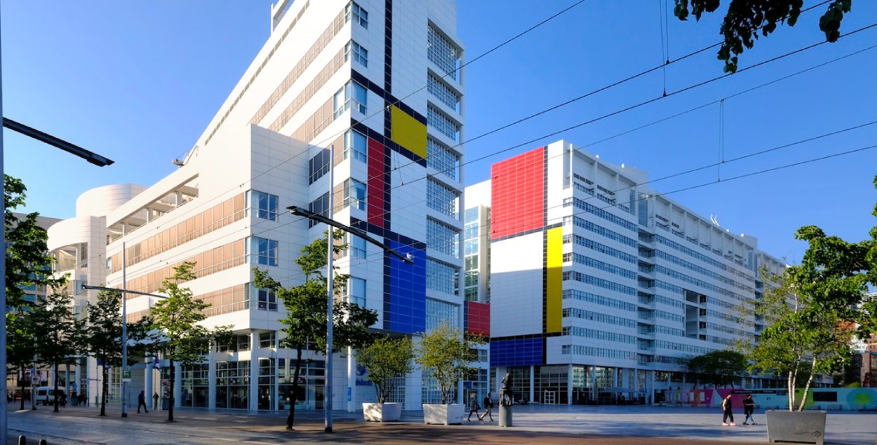 Town hall in The Hague. 