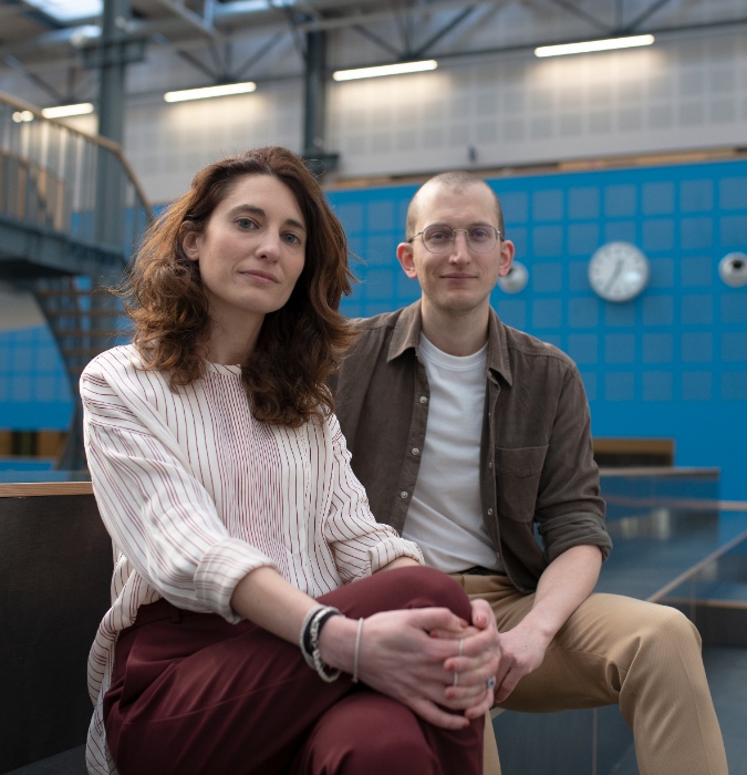 Portrait photo of Founders dr. Cinzia Silvestri and dr. Nikolas Gaio