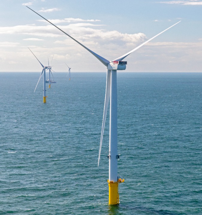 windmill park at sea